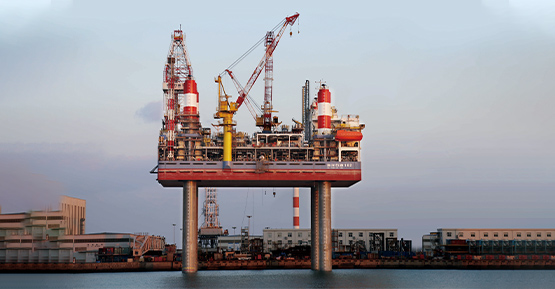 自升式生產平臺 海洋石油162